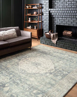 Rosette Rug ROS-07 Denim / Fog