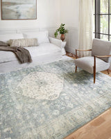 Rosette Rug ROS-07 Denim / Fog