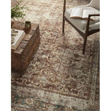 Sinclair Rug SIN-01 Rust / Lagoon