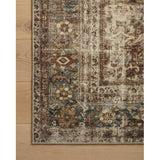 Sinclair Rug SIN-01 Rust / Lagoon