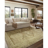 Sinclair Rug SIN-02 Khaki / Tobacco