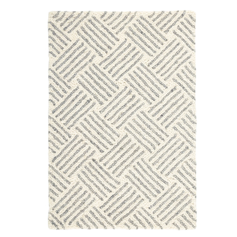 AS - Layers Grey Wool Rug
