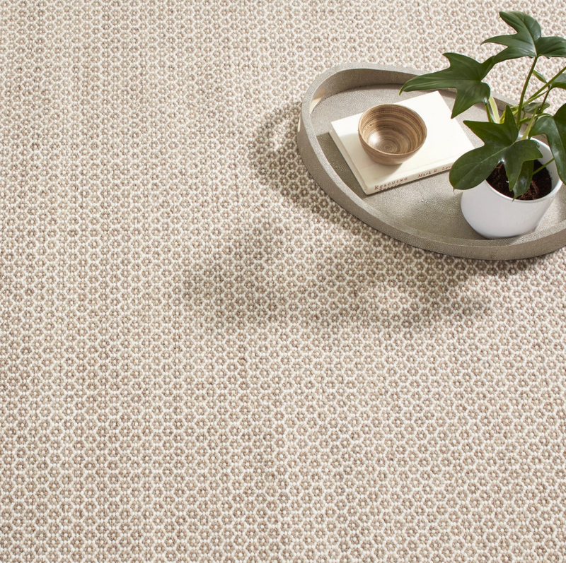 AS - Honeycomb Natural Wool Rug