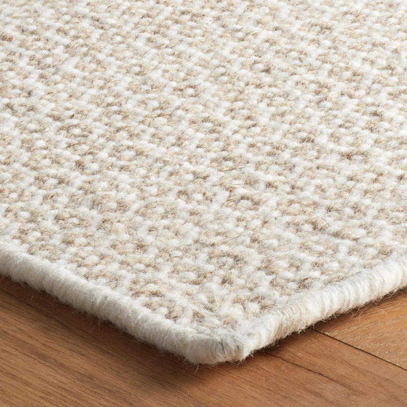 AS - Honeycomb Natural Wool Rug