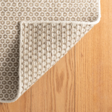 AS - Honeycomb Natural Wool Rug