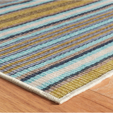 AS - Treehouse Stripe Green Machine Washable Rug