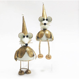 Holiday - Metal Mice Set of Two