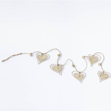Holiday - Metal Hearts Garland
