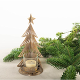Holiday - Metal Christmas Tree Tealight Holder