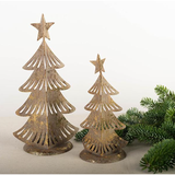Holiday - Metal Christmas Tree Tealight Holder