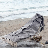 Holiday - 50" x 70" Cotton Throw With Tassels