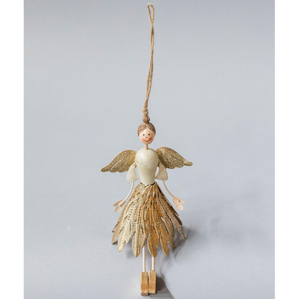 Holiday - Metal Angel Hanging Decoration