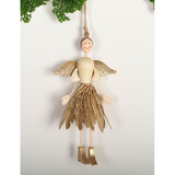 Holiday - Metal Angel Hanging Decoration