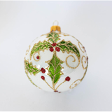 Holiday - 3.15" Glass Christmas Ornament