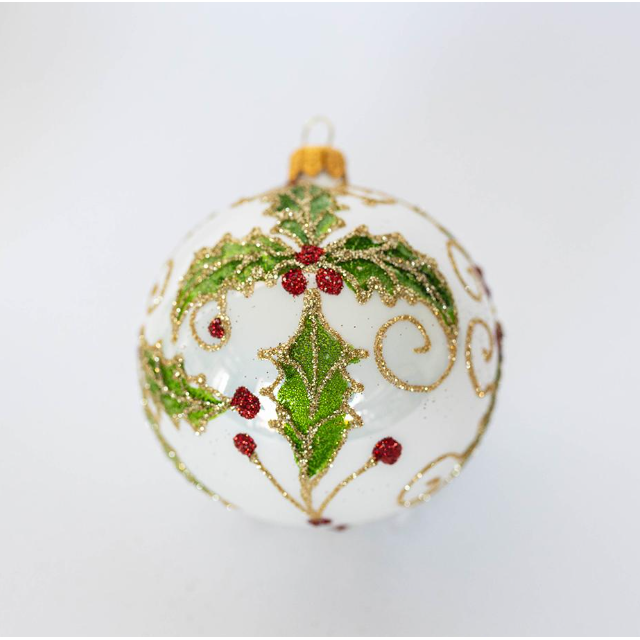 Holiday - 3.15" Glass Christmas Ornament