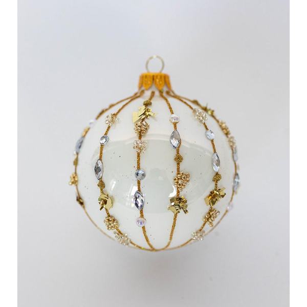 Holiday - 3.15" Glass Christmas Ornament