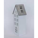 Holiday - Wooden House With String Lights