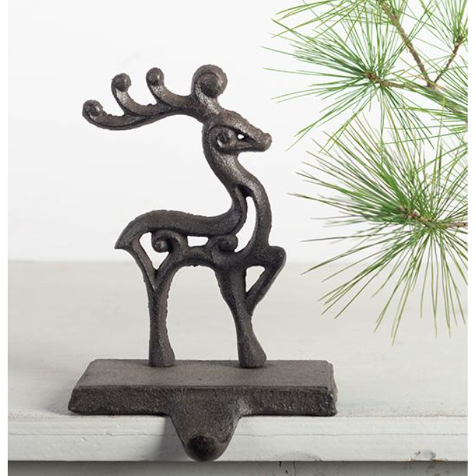 Holiday - Deer Christmas Stocking Hook