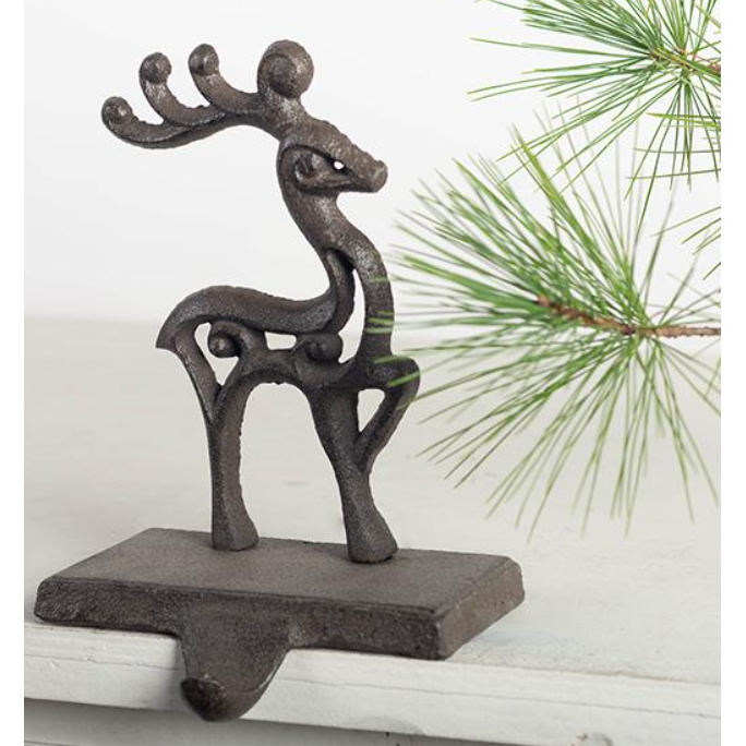 Holiday - Deer Christmas Stocking Hook
