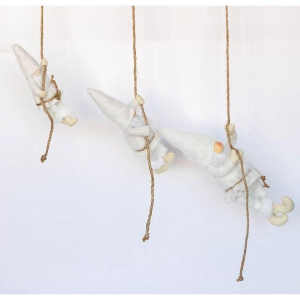 White Gnome Decoration - Medium