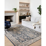 Teagan Rug TEA-03 Denim / Pebble