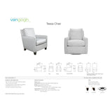 Tessa Chair - Fabric