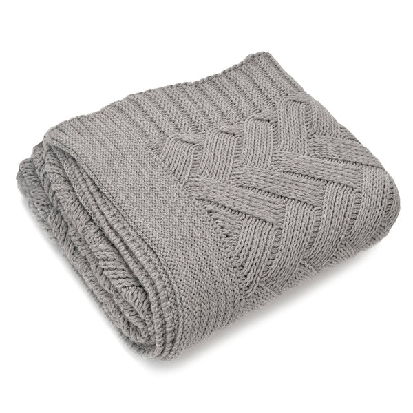 Racquel Throw - Grey