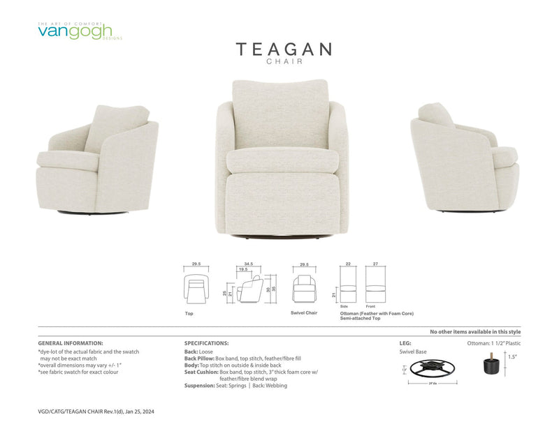 Teagan Swivel Chair