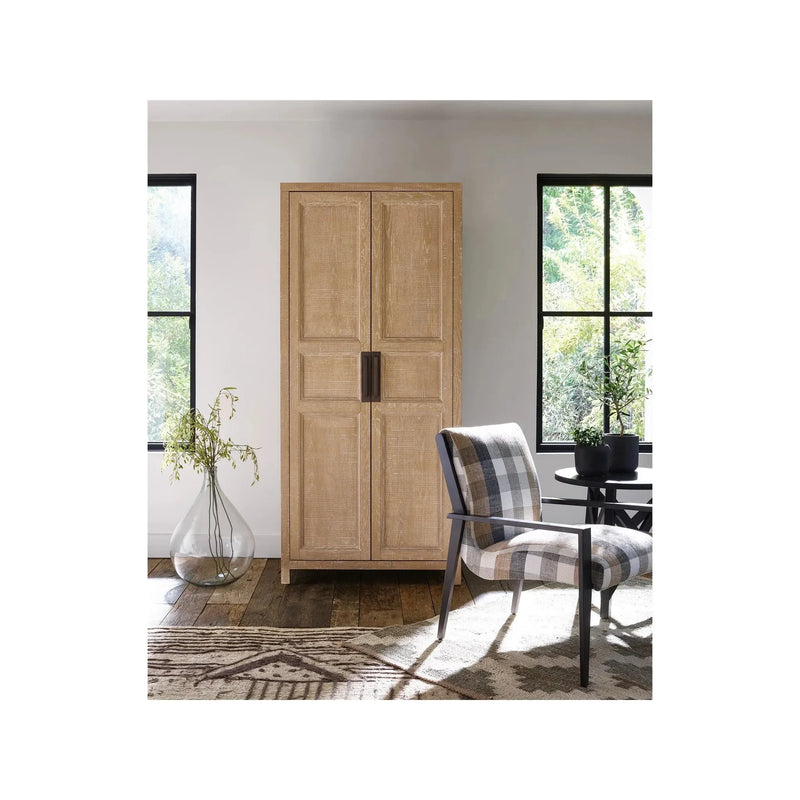 Morgan Utility Cabinet - Rustic Natural Oak