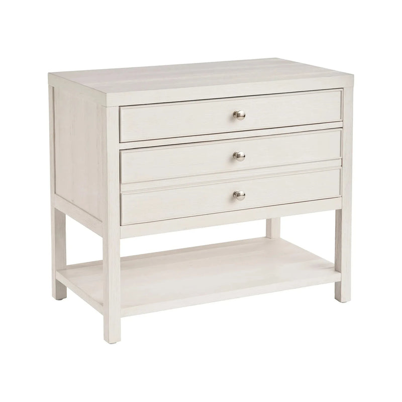 Saugatuck Nightstand - White Sand