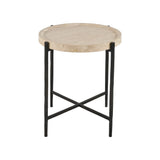 Theron Round End Table