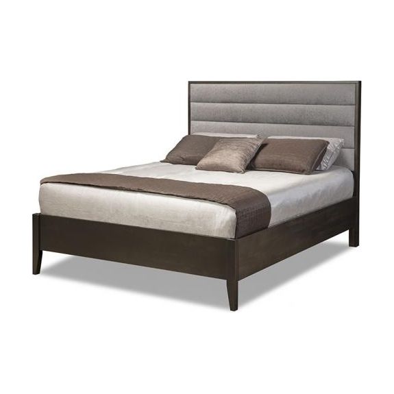 Belmont Queen Bed with Fabric Headboard