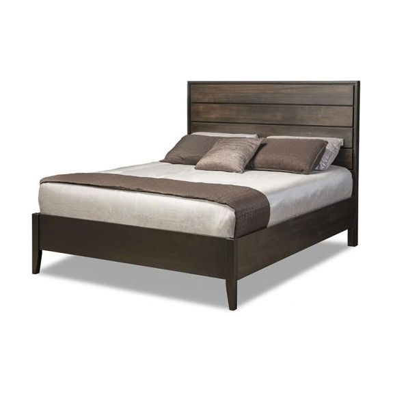 Belmont Queen Bed with Wood Headboard