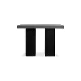 Lithic Bar Table Dark Grey