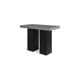 Lithic Bar Table Dark Grey