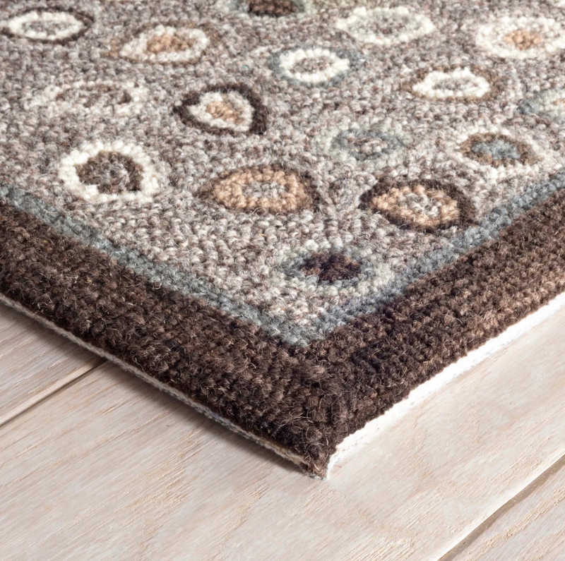 Cat's Paw Grey Wool Rug