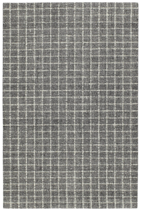 Conall Grey Wool Rug