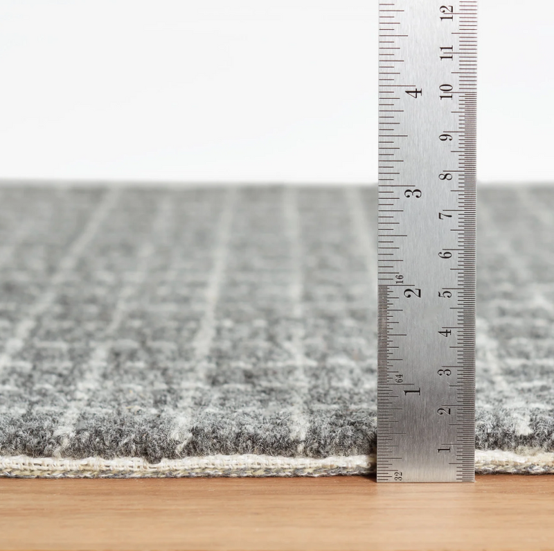 Conall Grey Wool Rug