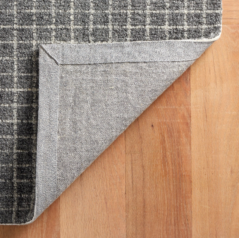 Conall Grey Wool Rug