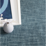 Crosshatch Denim Wool Rug
