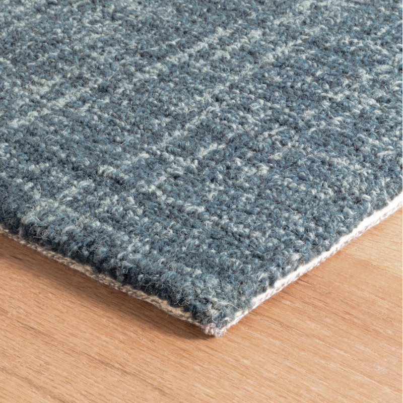 Denim Wool Rug Crosshatch Denim Wool Rug – MYHome Furniture