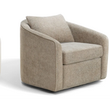 CLEARANCE - Soren Swivel Chair - Brown