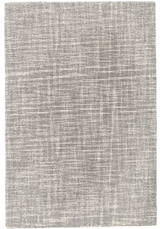 Crosshatch Dove Grey Wool Rug