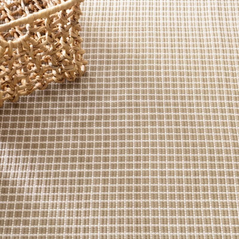 Gridiron Wheat Rug