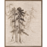 Ink Wash Pines III - Small