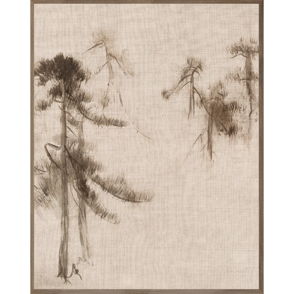 Ink Wash Pines IV - Small