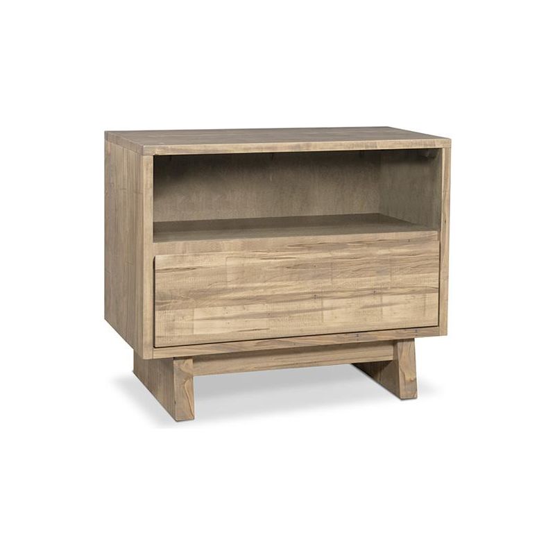 Jasper Wide 1 Drawer with Opening Nightstand