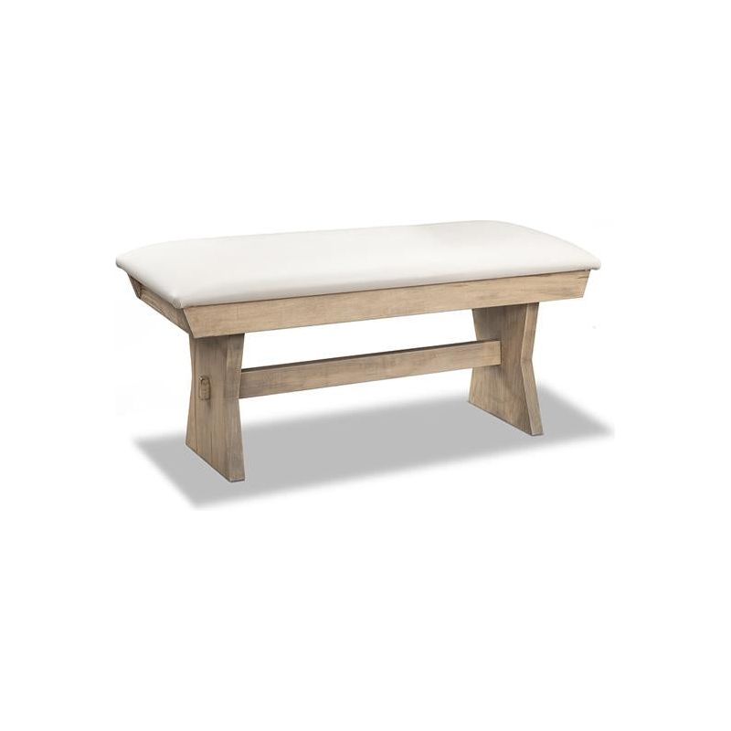 Jasper 48" Bench with Fabric Seat