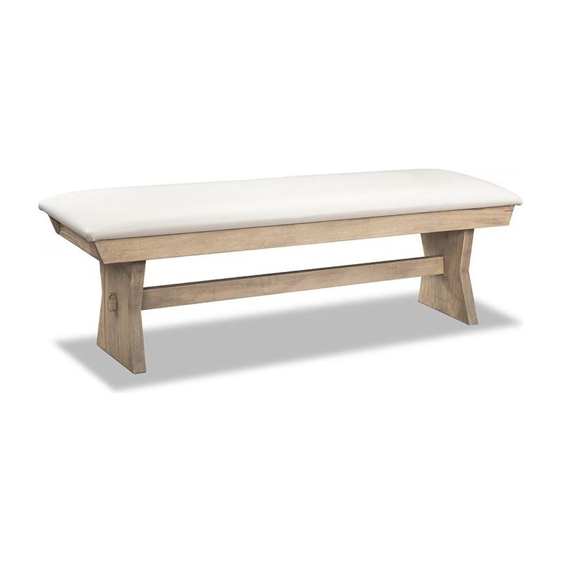 Jasper 60" Bench with Fabric Seat