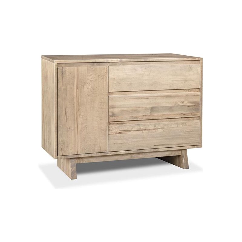 Jasper Sideboard w/1 Wood Door on Left & 3/Dwrs on Right with 1/Wood Adjust Shelf